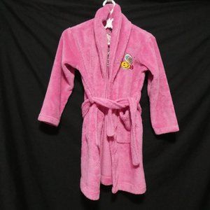 JOE BOXER, youth small, pink bath robe / house coat